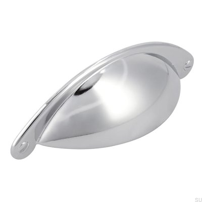 Tirador para mueble Shell 1761 64 Cromo brillo