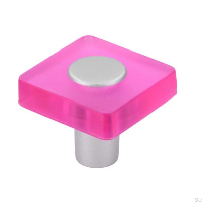 Pomo para mueble SM8118I Plástico Rosa