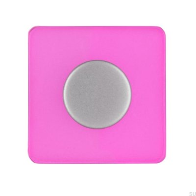 Pomo para mueble SM8118I Plástico Rosa