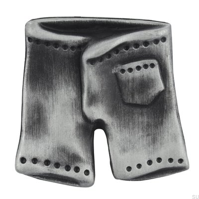 Mueble Pomo Pantalón 1888 Plata Antigua