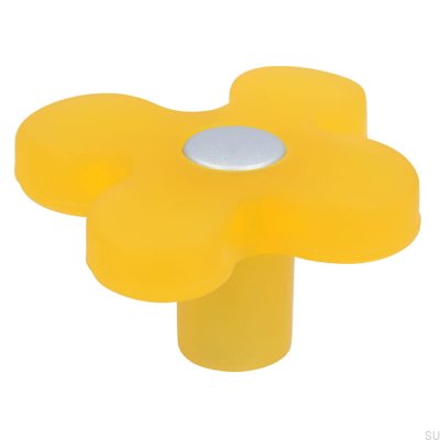 Pomo para mueble SM8116I Plástico Amarillo