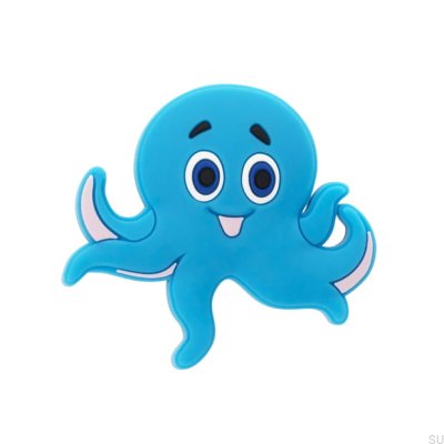 Pomo para mueble H234 Octopus Goma Azul