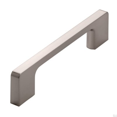 Tirador para mueble alargado 2027 128 Plata cepillado