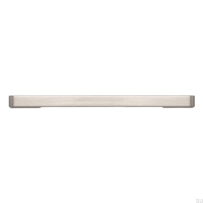 Tirador para mueble alargado 2027 128 Plata cepillado