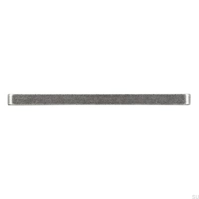 Tirador para mueble alargado 2027 128 Plata envejecida