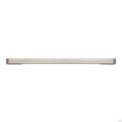 Tirador para mueble alargado 2027 160 Plata Cepillado