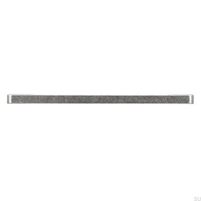 Tirador para mueble alargado 2027 160 Plata envejecida