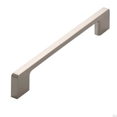 Tirador para mueble alargado 2027 192 Plata Cepillado