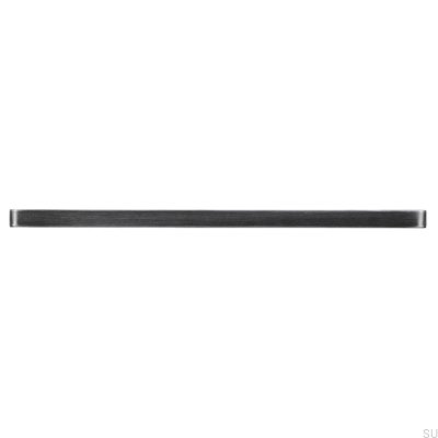 Tirador para mueble alargado 2027 Plata Antigua Cepillado
