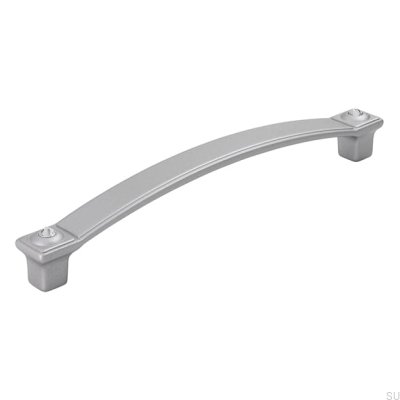 Tirador para mueble alargado 2038 128 Aluminio Cepillado