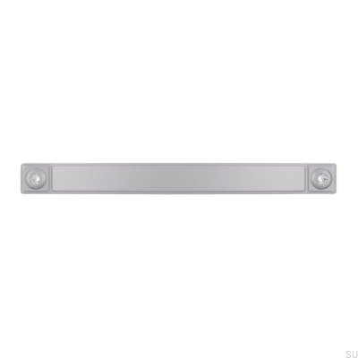 Tirador para mueble alargado 2038 128 Aluminio Cepillado