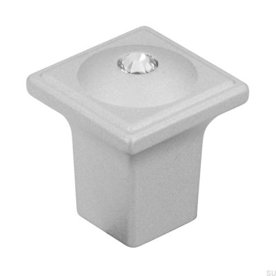 Pomo para mueble 2040 Aluminio Cepillado