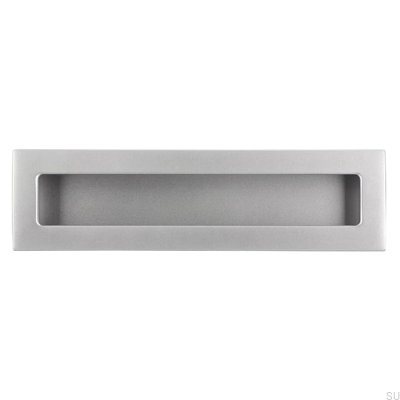 Tirador para mueble empotrado 2042 160 Aluminio Cepillado
