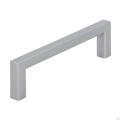 Tirador para mueble alargado 2108 96 Aluminio Cepillado