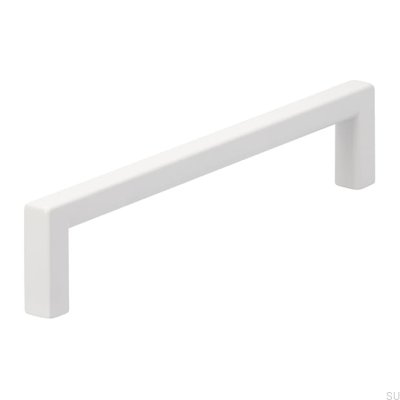 Tirador para mueble alargado 2108 128 Metal Blanco Mate