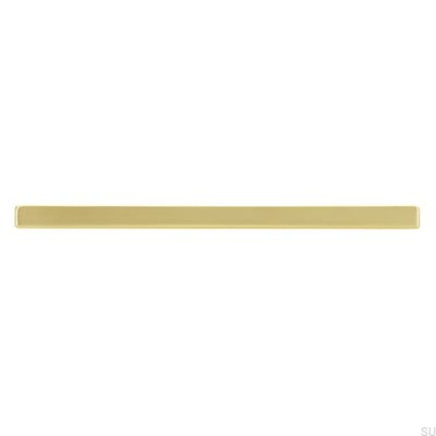 Tirador para mueble alargado 2108 128 Oro Pulido