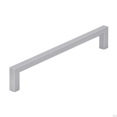 Tirador para mueble alargado 2108 160 Aluminio Cepillado