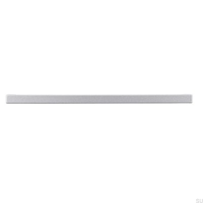 Tirador para mueble alargado 2108 160 Aluminio Cepillado