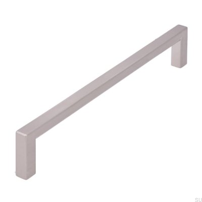 Tirador para mueble alargado 2108 160 Plata cepillado