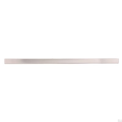 Tirador para mueble alargado 2108 160 Plata cepillado