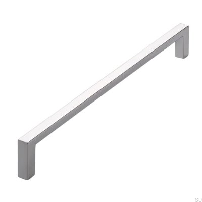 Tirador para mueble alargado 2108 192 Cromo brillo