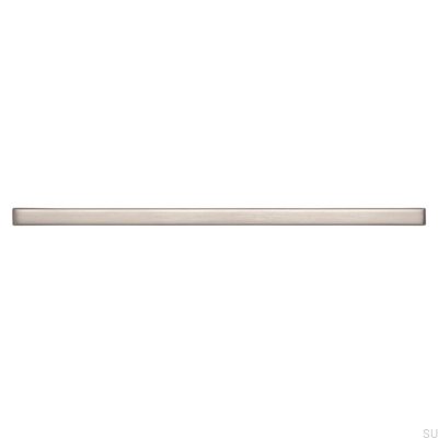 Tirador para mueble alargado 2108 192 Plata cepillado