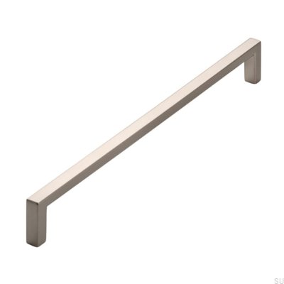 Tirador para mueble alargado 2108 224 Plata cepillado