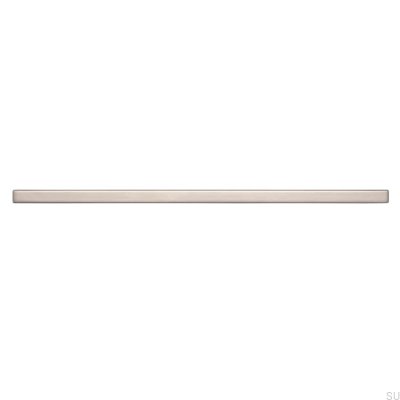 Tirador para mueble alargado 2108 224 Plata cepillado