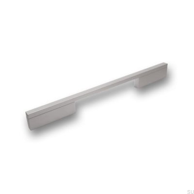 Tirador para mueble alargado 2110 128/224 Aluminio Cepillado