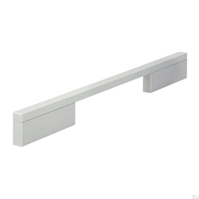 Tirador para mueble alargado 2110 160/256 Aluminio Cepillado