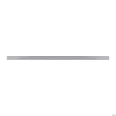 Tirador para mueble alargado 2110 160/256 Aluminio Cromo Pulido