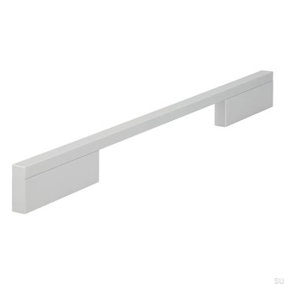 Tirador para mueble alargado 2110 192/288 Aluminio cepillado