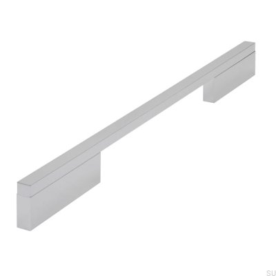 Tirador para mueble alargado 2110 192/288 Aluminio Cromo Pulido