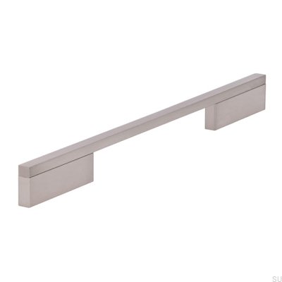 Tirador para mueble alargado 2110 192/288 Aluminio Plata Cepillado