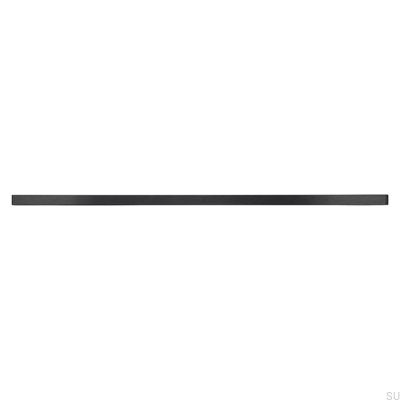 Tirador para mueble alargado 2110 224/320 Aluminio Negro Mate