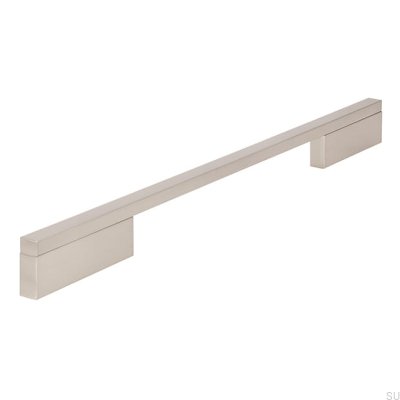 Tirador para mueble alargado 2110 224/320 Aluminio Plata Cepillado