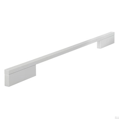 Tirador para mueble alargado 2110 288/384 Aluminio Cepillado