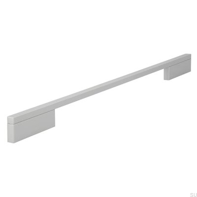 Tirador para mueble alargado 2110 320/416 Aluminio Cepillado