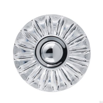 Pomo para mueble A119 Plástico Plata