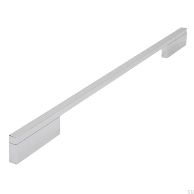 Tirador para mueble alargado 2110 320/416 Aluminio Cromo Pulido