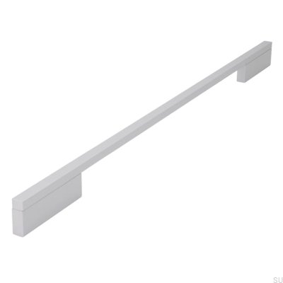 Tirador para mueble alargado 2110 352/448 Aluminio Cepillado