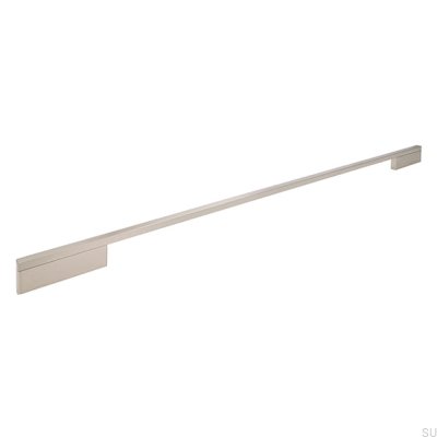 Tirador para mueble alargado 2110 480/576 Aluminio Plata Cepillado