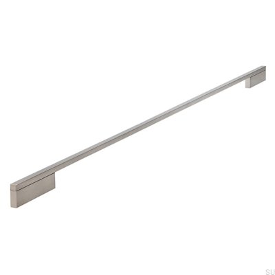 Tirador para mueble alargado 2110 640/736 Aluminio Plata Cepillado