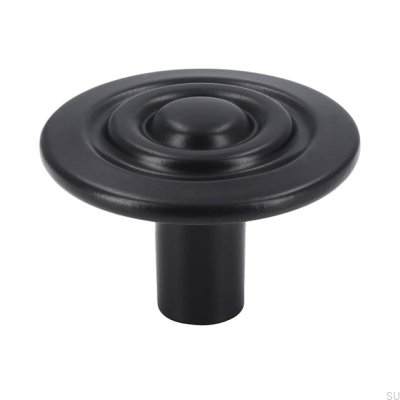 Pomo para mueble 920 Negro Mate