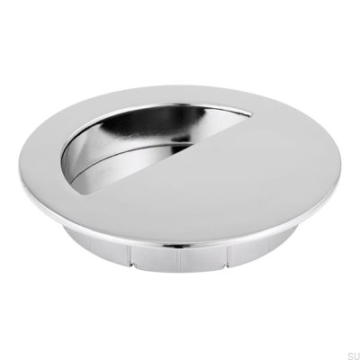Tirador para mueble empotrado 2151 Cromo brillo