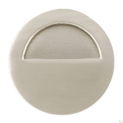 Tirador para mueble empotrado 2151 Plata Cepillado
