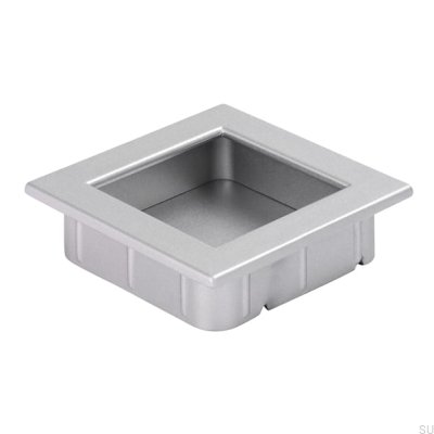 Tirador para mueble empotrado 2152 46 Aluminio Cepillado
