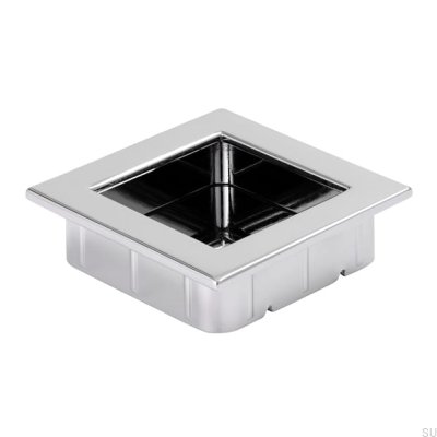 Tirador para mueble empotrado 2152 46 Cromo brillo