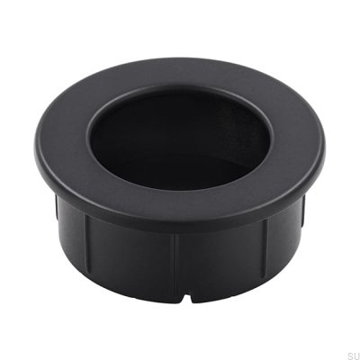 Tirador para mueble empotrado 2159 40 Metal Negro Mate