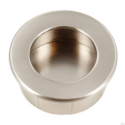 Tirador para mueble empotrado 2159 40 Plata cepillado